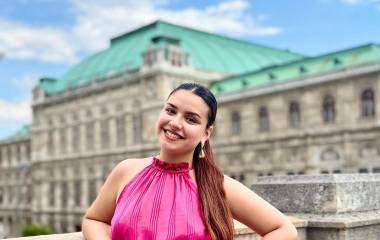 La soprano Vanessa Gama es egresada de la Escuela de Música del Centro Municipal de las Artes.