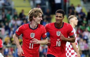 Anthony Gordon y Jude Bellingham anotaron en la goleada de Inglaterra sobre Croacia.