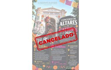 El Gobierno de Escuinapa anunció la cancelación del Concurso de Altares y Catrinas 2026.