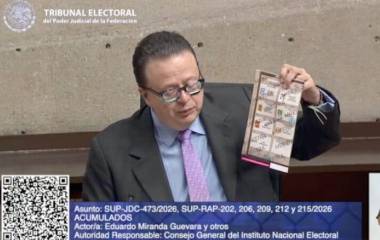 El Tribunal Electoral define que boletas sin dobleces encontradas en urnas no serán votos válidos.