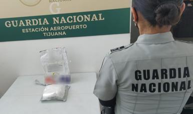 Aseguramiento de fentanilo en Tijuana presuntamente procedente de China en uno de los operativos del Gobierno de México.