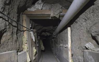 El túnel transfronterizo conectaba Tijuana, Baja California, con un establecimiento comercial en San Diego, California.