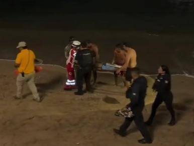 Muere bañista tras ser rescatado en Olas Altas, Mazatlán