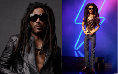 Lenny Kravitz se convierte en Ken.