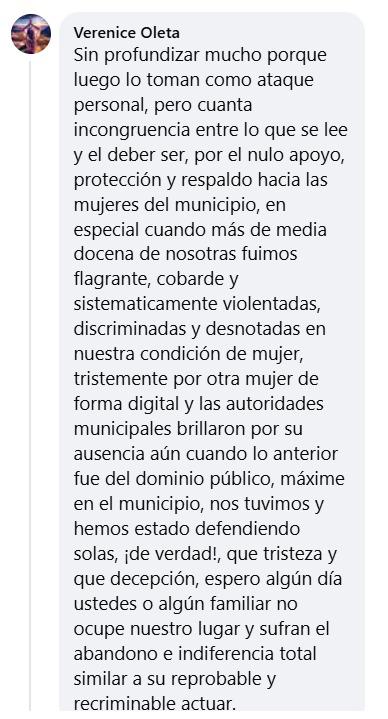 $!Autoridades de Rosario publican respaldo a la Presidenta Claudia Sheinbaum y genera críticas