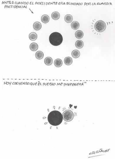 Claudia, sin protección personal profesional