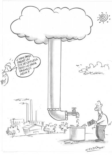 Navolatenses. Dios da el agua, pero no la entuba