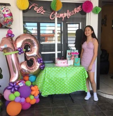 Kímberly Naomi Osuna García festeja sus 13
