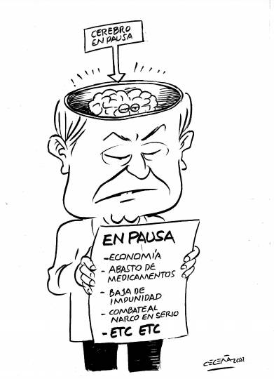 ¿Por eo habla pausado?