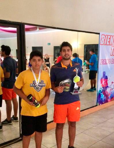 Viven tenistas una fiesta en canchas del Club Britania