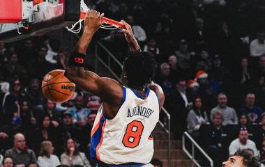 OG Anunoby encestó 21 unidades.