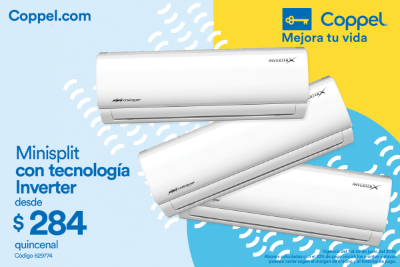 minisplit 2 toneladas precio coppel