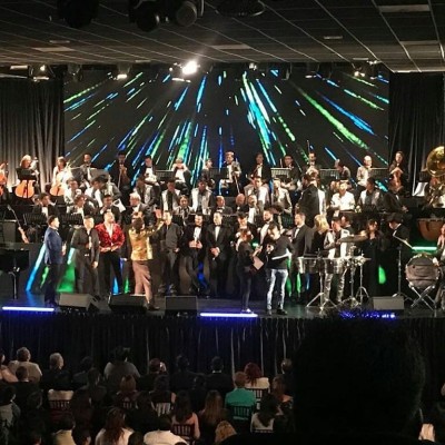 Banderos graban disco con Big Band