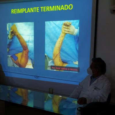 En Mazatlán, médicos reimplantan brazo a joven amputada de Escuinapa