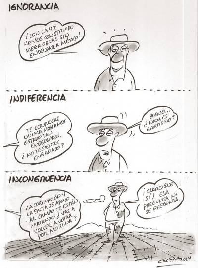 Las tres “i” de la idiotez ciudadana