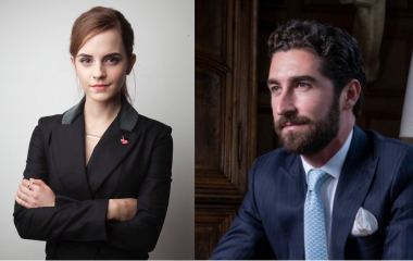 Emma Watson y Gonzalo Hevia.