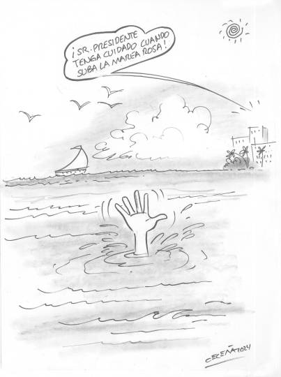 La marea contra los que se marean con el poder