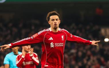 Los dirigidos por Arne Slot mostraron contundencia en la segunda mitad.