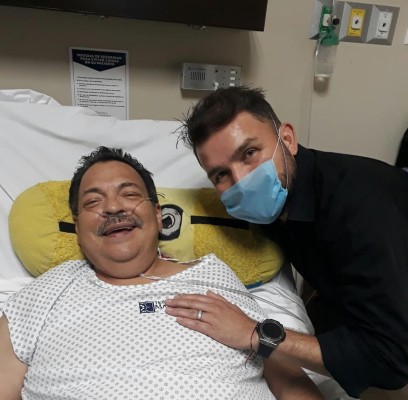 Julio Preciado ya está en su casa tras padecer neumonía