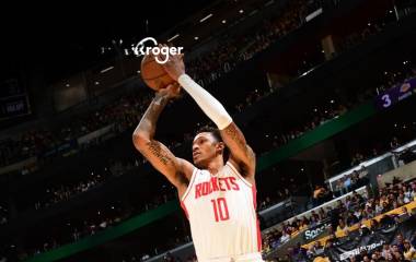 Los Houston Rockets evitaron la eliminación al derrotar 99-93 a los Lakers.