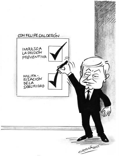 AMLO. Más calderonista que Calderón