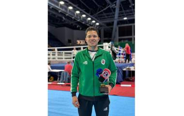 Ángel David López se abre paso en el boxeo.