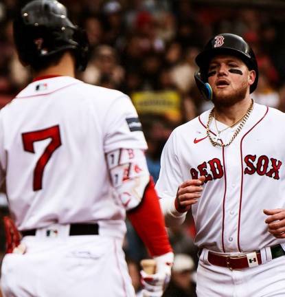 Alex Verdugo bateó dos dobles y un triple.