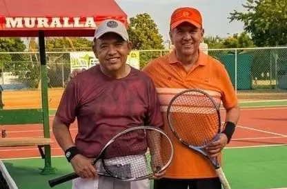 El torneo de tenis se celebró en las canchas del Club Deportivo Muralla.
