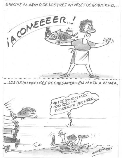 Los culiacanenses rescataron de nuevo a Altata