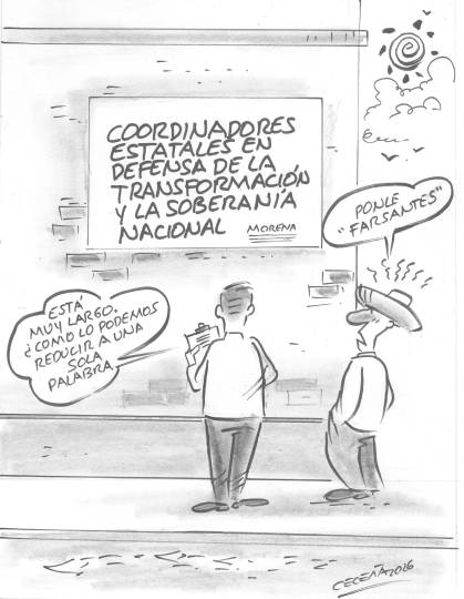 La campaña del cinismo