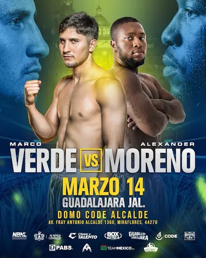 $!Marco Verde busca su quinto triunfo profesional en Guadalajara