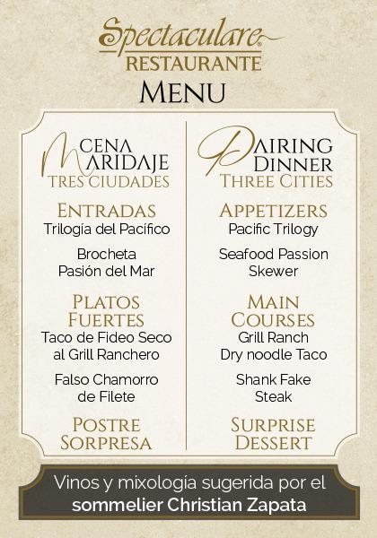 $!Tres Ciudades, tres sabores: Cena Maridaje en Spectaculare Mazatlán