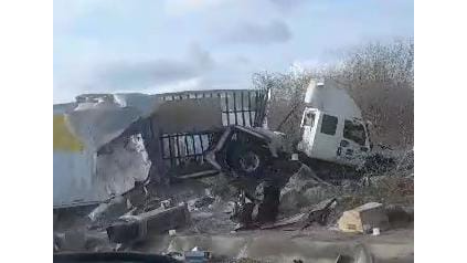 El percance vial se registró a las 05:00 horas, en el kilómetro 234 de la Autopista Tepic-Mazatlán, a la altura de Villa Unión.