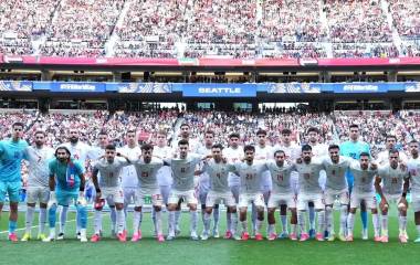 La selección iraní que compitió en el Mundial.
