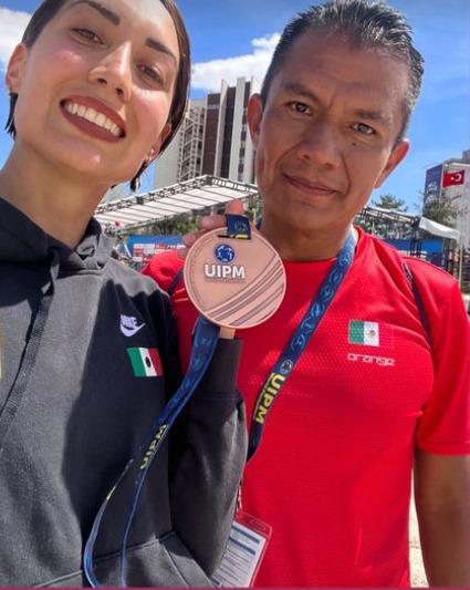 $!Mariana Arceo logra bronce histórico en Copa del Mundo de Pentatlón Moderno