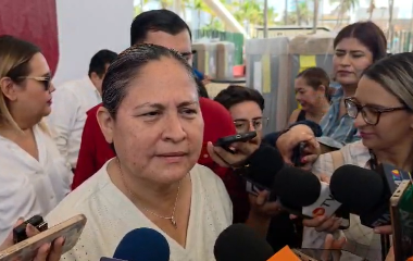 Los apagones registrados en el Centro de Mazatlán ya están siendo atendidos por la CFE, informó la Alcaldesa Minerva Osuna Zavala