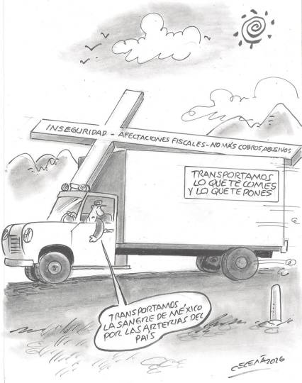 El eterno viacrucis de los transportistas