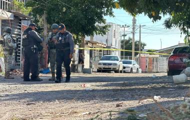 Un hombre resultó herido tras ser atacado a balazos este sábado en la Colonia Felipe Ángeles.