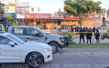 El hombre de origen estadounidense fue asesinado sobre la Avenida Bicentenario, casi esquina con Toma de Zacatecas, en la Colonia Francisco Villa.