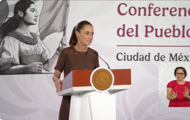 La Presidenta Claudia Sheinbaum Pardo pidió a los gobernadores de Sonora y Tamaulipas aclarar lo publicado por el diario Los Angeles Times.