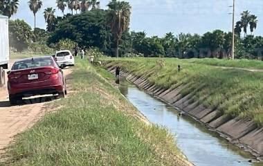Un motociclista fue encontrado sin vida en el interior de un canal de riego en Navolato.