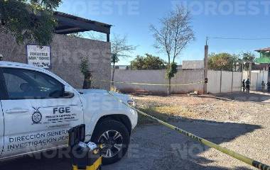 Autoridades de la Fiscalía General de Sinaloa iniciaron las investigaciones por los hechos del domingo.