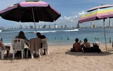Para este lunes se pronostica una temperatura de hasta 39 grados en Mazatlán.