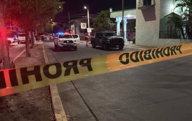 El atentado se registró en el cruce del bulevar Pedro Anaya y la calle Obreros, frente a un negocio de autolavado y a una cuadra del Jardín Botánico.