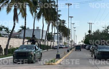 Hieren de bala a dos hombres en distintos puntos de Mazatlán