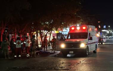 El ataque ocurrió sobre la Avenida de los Empaques, casi en el cruce con la calle Rosendo Rodríguez