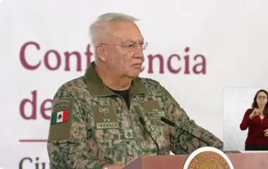 El Secretario de la Defensa Nacional, General Ricardo Trevilla Trejo, habla del caso del General Gerardo Mérida Sánchez, ex Secretario