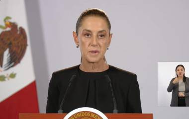 La Presidenta aseguró que la Embajada de Estados Unidos en México no había confirmado que las empresas estuvieran llevando a cabo esas labores en territorio mexicano.