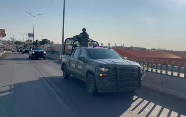 Los militares llegaron por vía terrestre y cuentan con adiestramiento especializado para desarrollar operaciones tácticas en áreas urbanas.