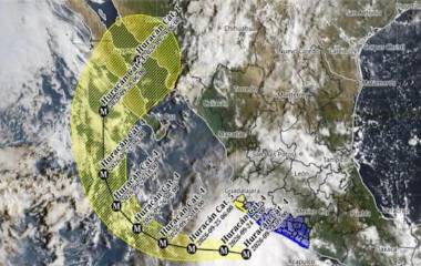 El 29 de septiembre de 2026, ya como huracán categoría 1, impactaría las costas de Sonora.